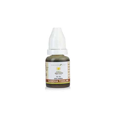 Buy KERALA AYURVEDA GANDHA THAILAM 10 ML Online & Get Upto 60% OFF at ...