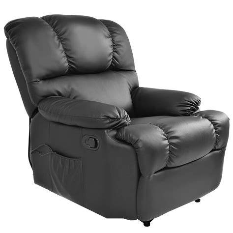 Giantex HW52719BK Sofa Heating Set and 8 Vibrating Modes, Ergonomic ...