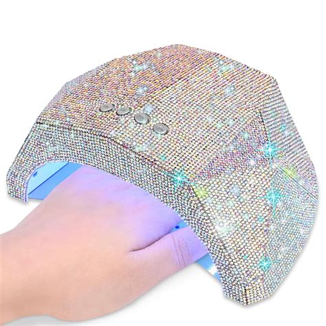 TOLANSI UV LED Nail Dryer Light Gel Nail Flash Curing Lamp for DIY Nail ...