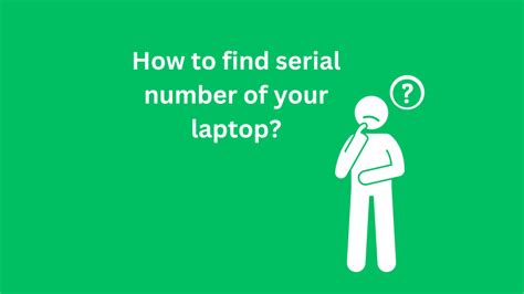 Find a Computers Serial Number 的图像结果
