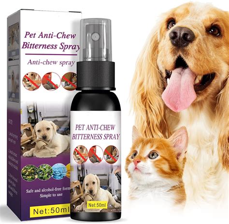 Amazon.com : Feulover Bitter-Apple-Spray-for-Dogs-to-Stop-Chewing No ...