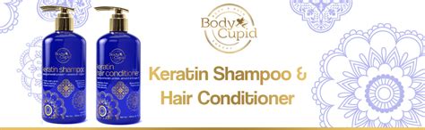 Body Cupid Keratin Shampoo With Body Cupid Keratin Conditioner Kit ...