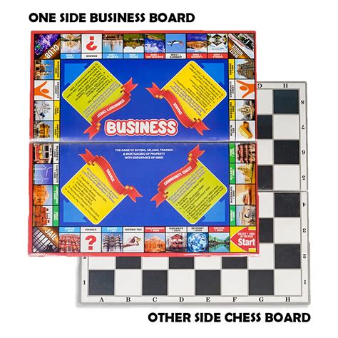 Buy Ratna's 2 in 1 Classic Game Chess and Business Popular for Kids to ...