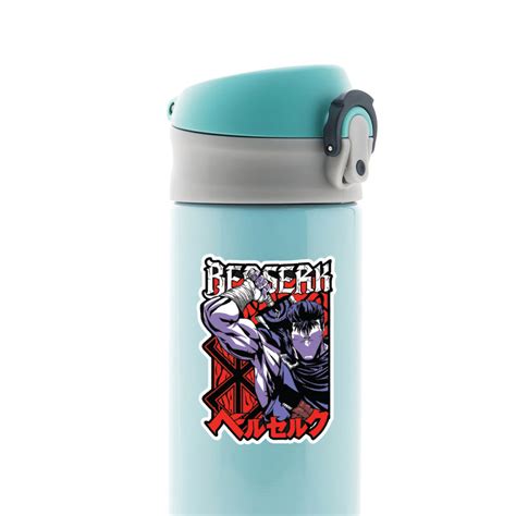 Embrace Darkness with Our Berserk Guts Minimalist Anime Sticker - A ...