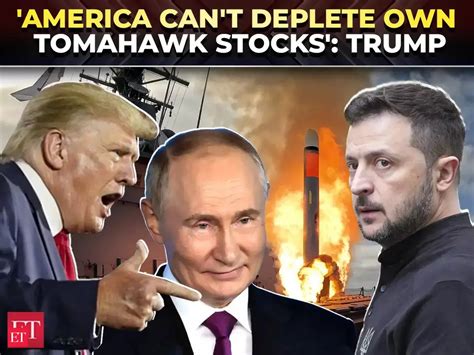 'US can't deplete own Tomahawk stocks': Trump drops big hint he might ...