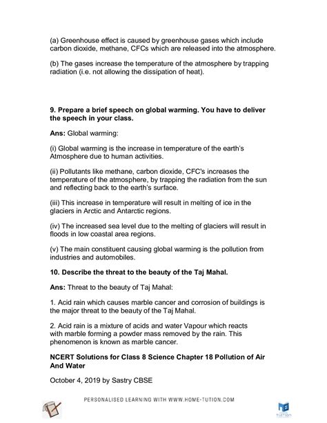 Image result for NCERT Class 8 Science Chapter 18 Solution