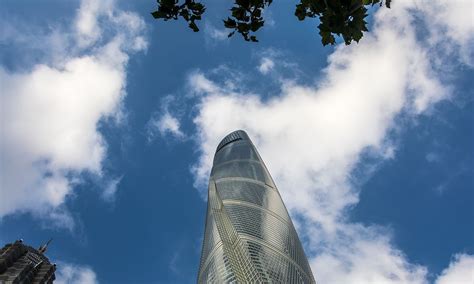 中国最高楼陆家嘴上海中心大厦高清图片下载_红动中国