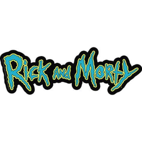 RICK & MORTY Logo Sticker Decal 7x2.4 Inch Adult Swim Cartoon Network ...