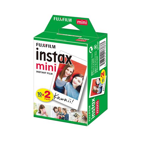 Instax mini film - 20 sheets per pack – Fujifilm Instax