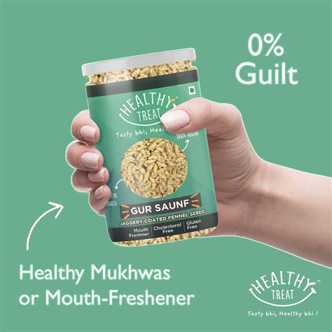 2-Pack: Gur Chana & Gur Saunf Combo by Healthy Treat - HEALTHY TREAT