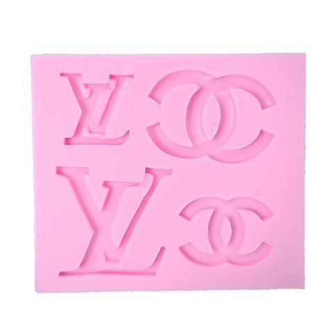 BakeGuru Unique X & Y Design Fondant Mould | 4 Cavity Silicone Fondant ...