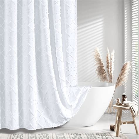 Amazon.com: Dynamene Extra Long Shower Curtains - 72 x 84 Inches Long ...