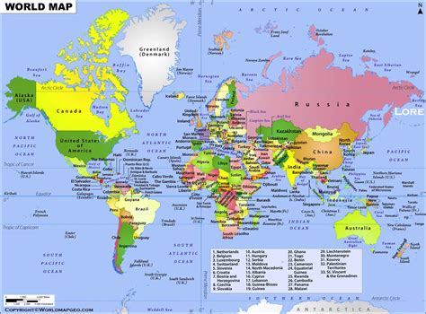 World Map Simple Labelled 的图像结果