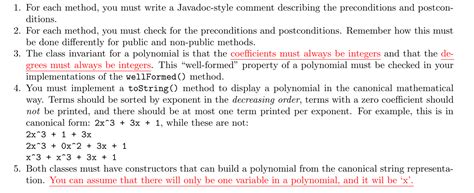 Image result for Polynomial Java