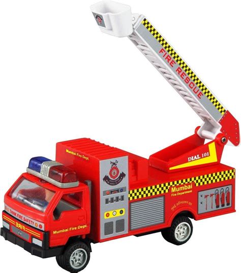 Shinsei Toys Fire Brigade in Pull Back Action with Rotating&Extendable ...