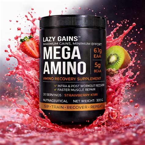 Mega Amino Recovery Supplement | Lazy Gains