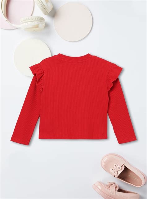 Buy Girls Pearl Embellished Top Online at just Rs. 449.0 ...