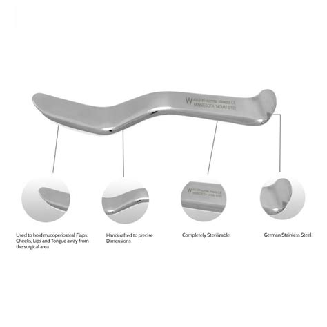 Waldent Minnesota Retractors 140mm 8/101 – Waldent.com