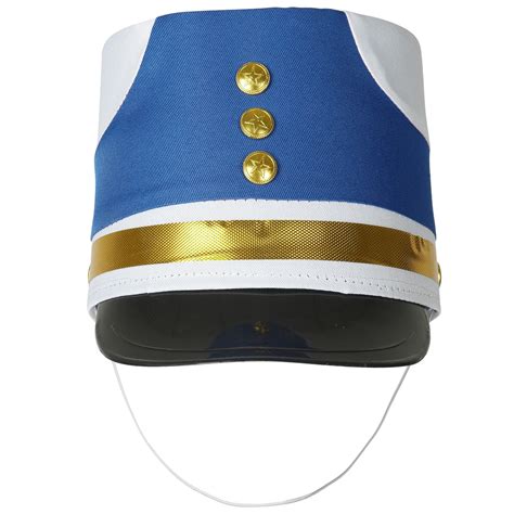 Doomiva Kids Majorette Hat Toy Soldier Hats Marching Band Hat Drummer ...