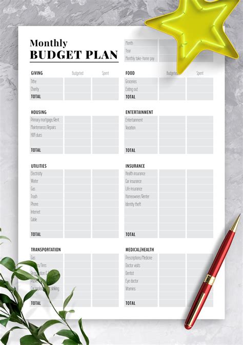Best budget and expense book planner - smsfess