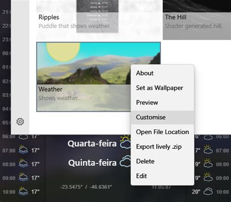 Image result for Open Weather API Tutorial for Lively Wallpaper