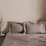Shop Premium Fagoting Stitch Bedsheet Online - Houmn