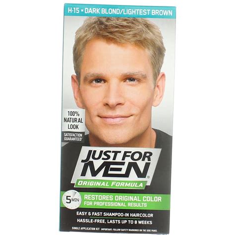 Amazon.com : JUST FOR MEN Hair Color H-15 Dark Blond 1 Each (Pack of 5 ...