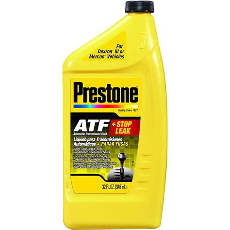 🇺🇸 Prestone ATF Automatic Transmission Fluid Stop Leak - 946ML | Shopee Malaysia
