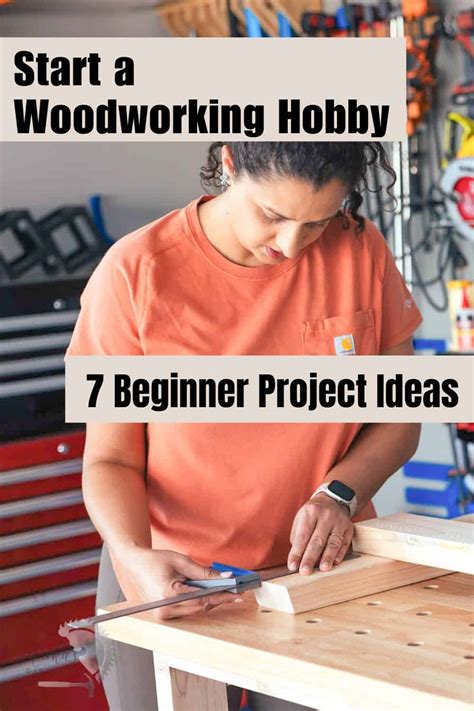 7 Woodworking Project Ideas To Get Started With This Hobby - Anika's ...