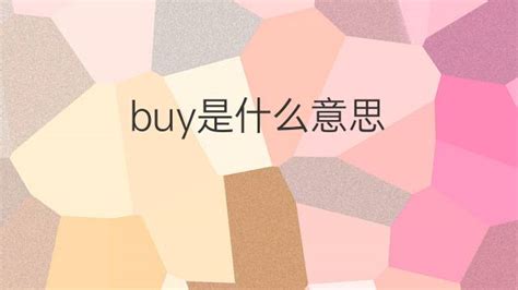 buy是什么意思 buy的中文翻译、读音、例句-一站翻译