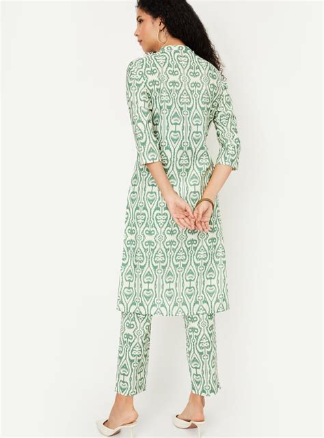 Buy Women Printed Straight Kurta Set Online at just Rs. 999.0 ...