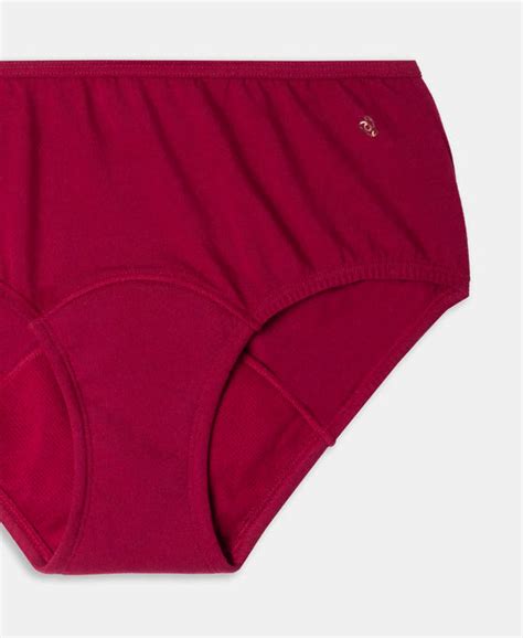 Buy Super Combed Cotton Elastane Period Panty with Leak Proof Inner ...