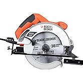 BLACK+DECKER CS1500 1500W 7''/185mm Corded Electric Wood Cutting ...