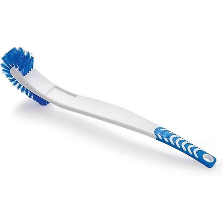 Cello Kleeno by Cello Eco Hockey Toilet Brush, 1pc, Red and Grey ...