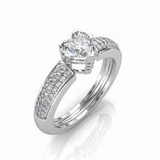 Engagement Rings With Prices by 0 68 Carat 18k White Gold Beautiful Engagement Engagement Rings With Prices
