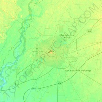 Image result for Map of Multan Tehsils