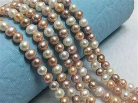 Freshwater Pearl - Freshwater Round Shape Off White 3.5mm Pearl Beads ...