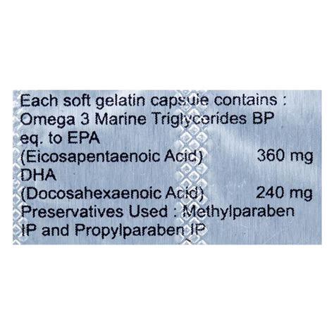 Softmega Forte Softgel Capsule 10's Price, Uses, Side Effects ...