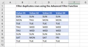 Image result for Filter for Duplicate Excel