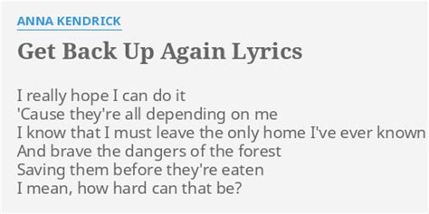Image result for Get Back Up Again Backing Track