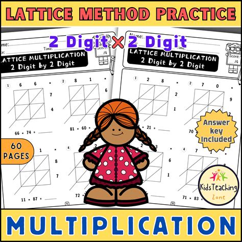 Image result for 2-Digit Multiplication Grid Method