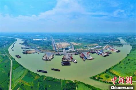 河南：周口港前八个月完成货物吞吐量2900万吨 - 中新记者看河南 -中新网河南新闻