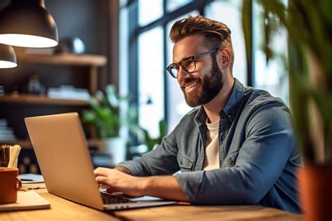 Business Man Using Computer Image 的图像结果