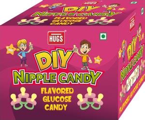 HUGS DIY Nipple Candy - Fruit Flavoured Glucose Candy Mixed Fruit Candy ...