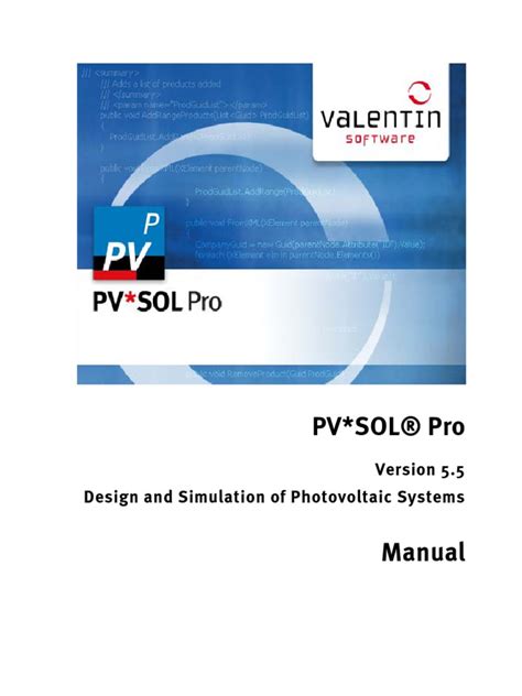 Image result for PV Sol Simulation Examples