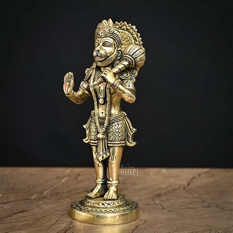 Brass Hanuman ji Idol – Truly Earthy