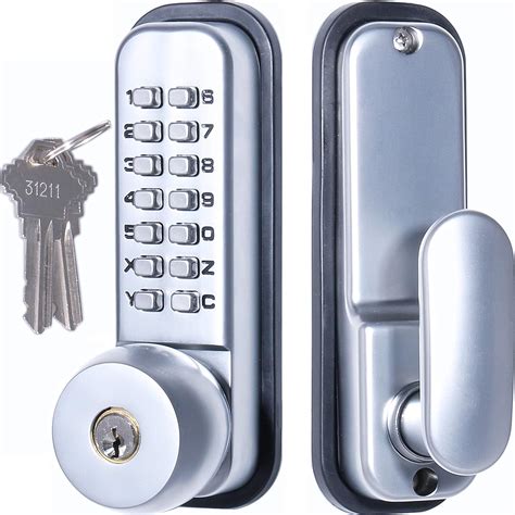 MUTEX MX370 Mechanical Lock Set Key OR Keyless Entry, 14 Digit ...