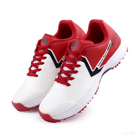 Bacca Bucci Centurion Glide | Spike-Enhanced Stability Cricket Shoes