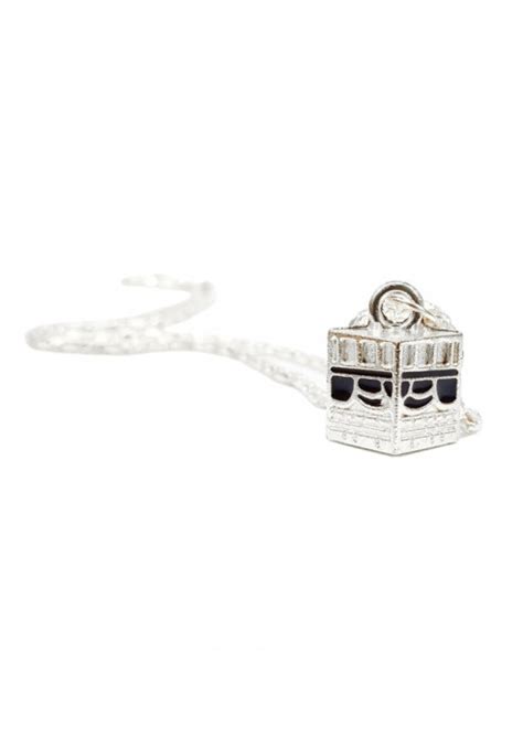 Holy Kaaba Silver Coated Pendant | Islamic Pendants | Islamic Shop