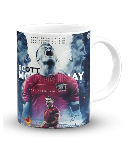 Buy The Desi Monk Scott McTominay Printed Black Mug with Print ...